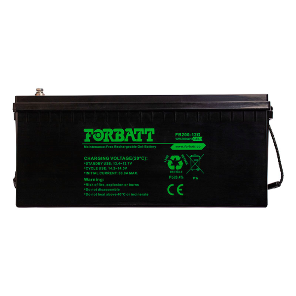 AGM 12V Gel 200AH