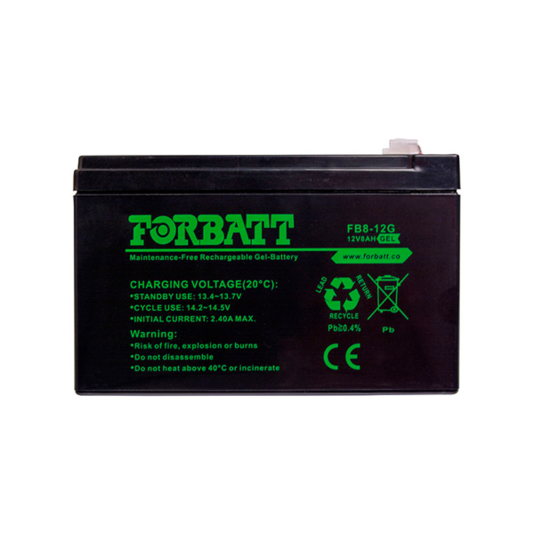 AGM 12V Gel 8AH