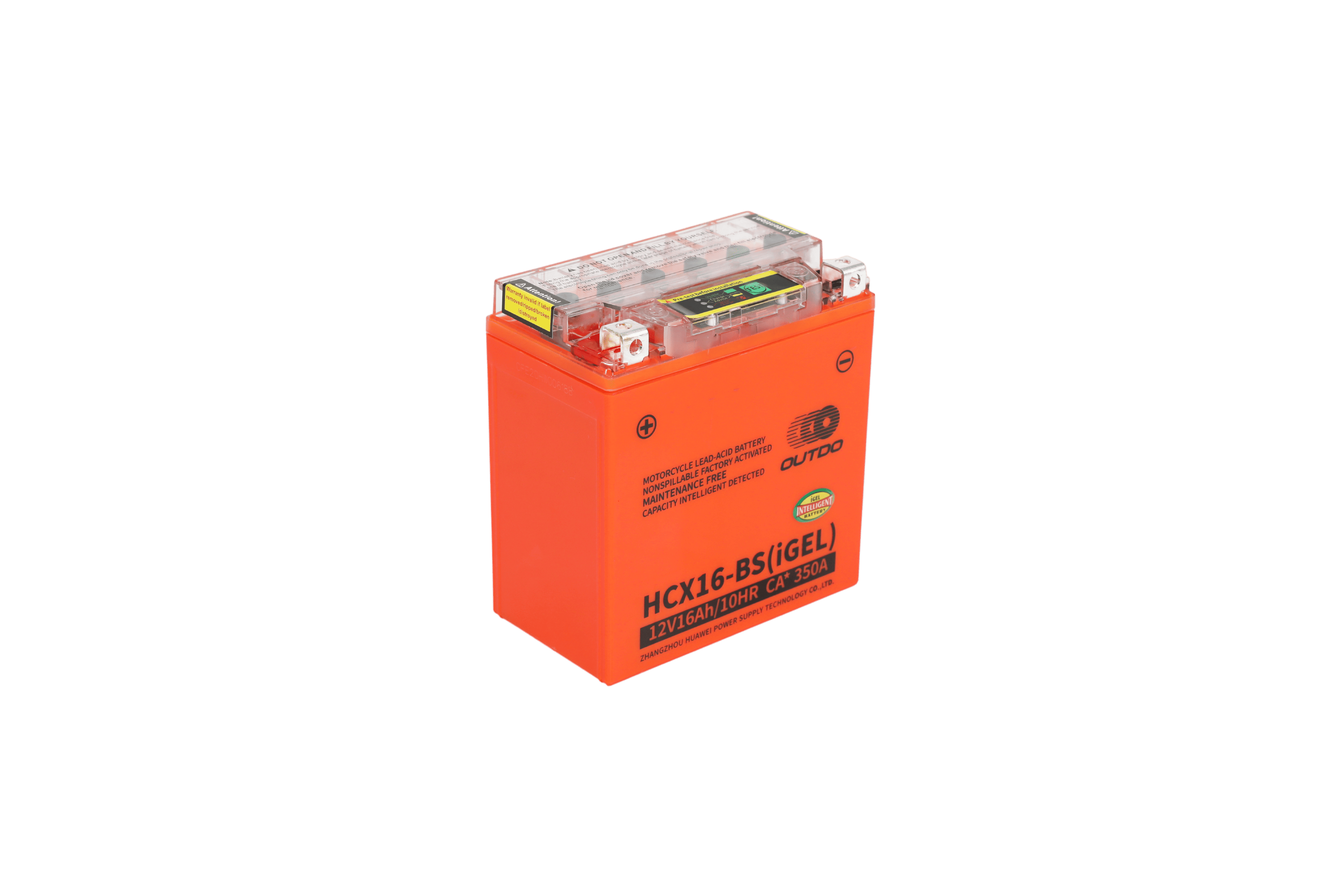 OUTDO HCX16-BS(IGEL) Outdo Motorcycle Battery