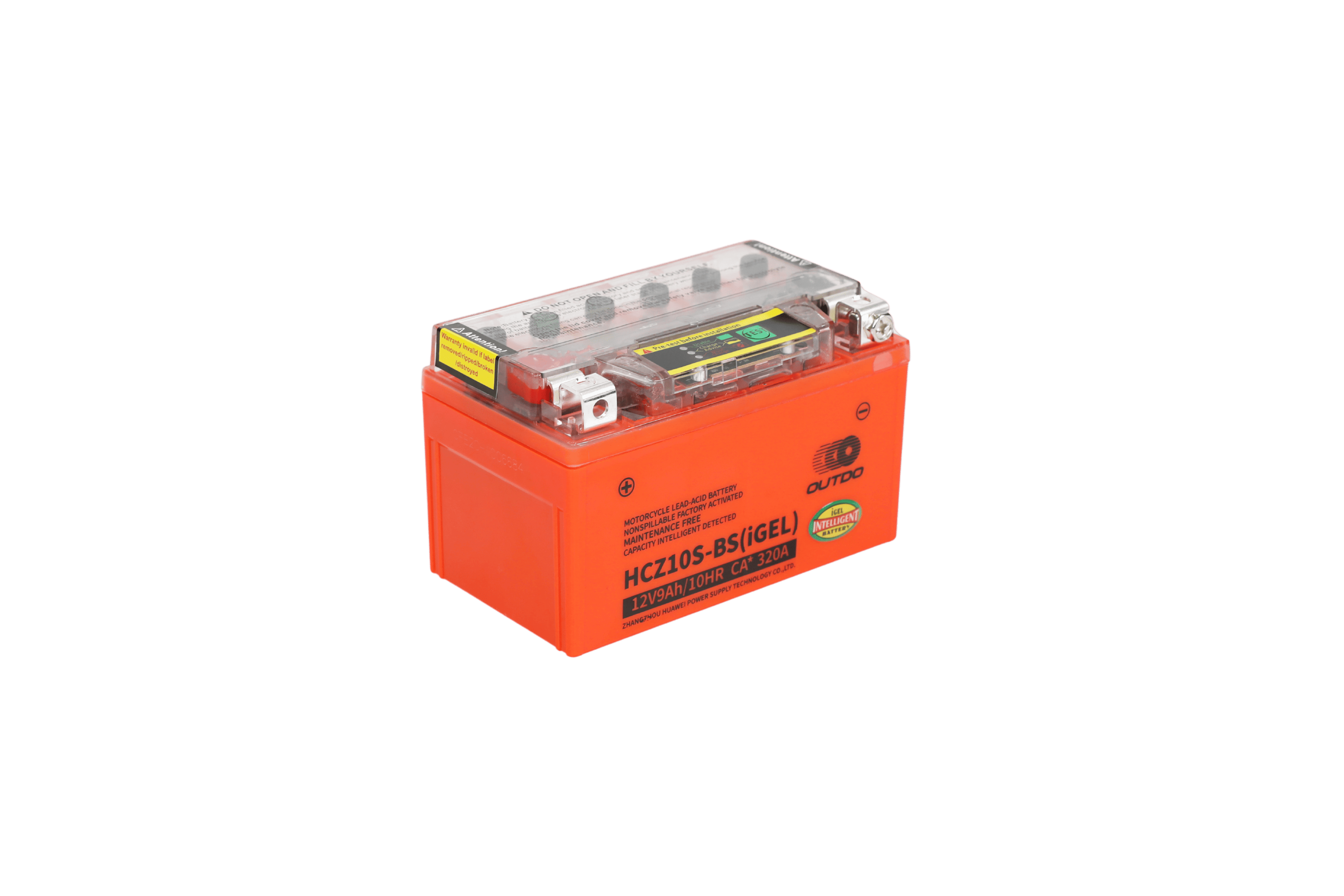 OUTDO HCZ10S-BS(IGEL) Outdo Motorcycle Battery