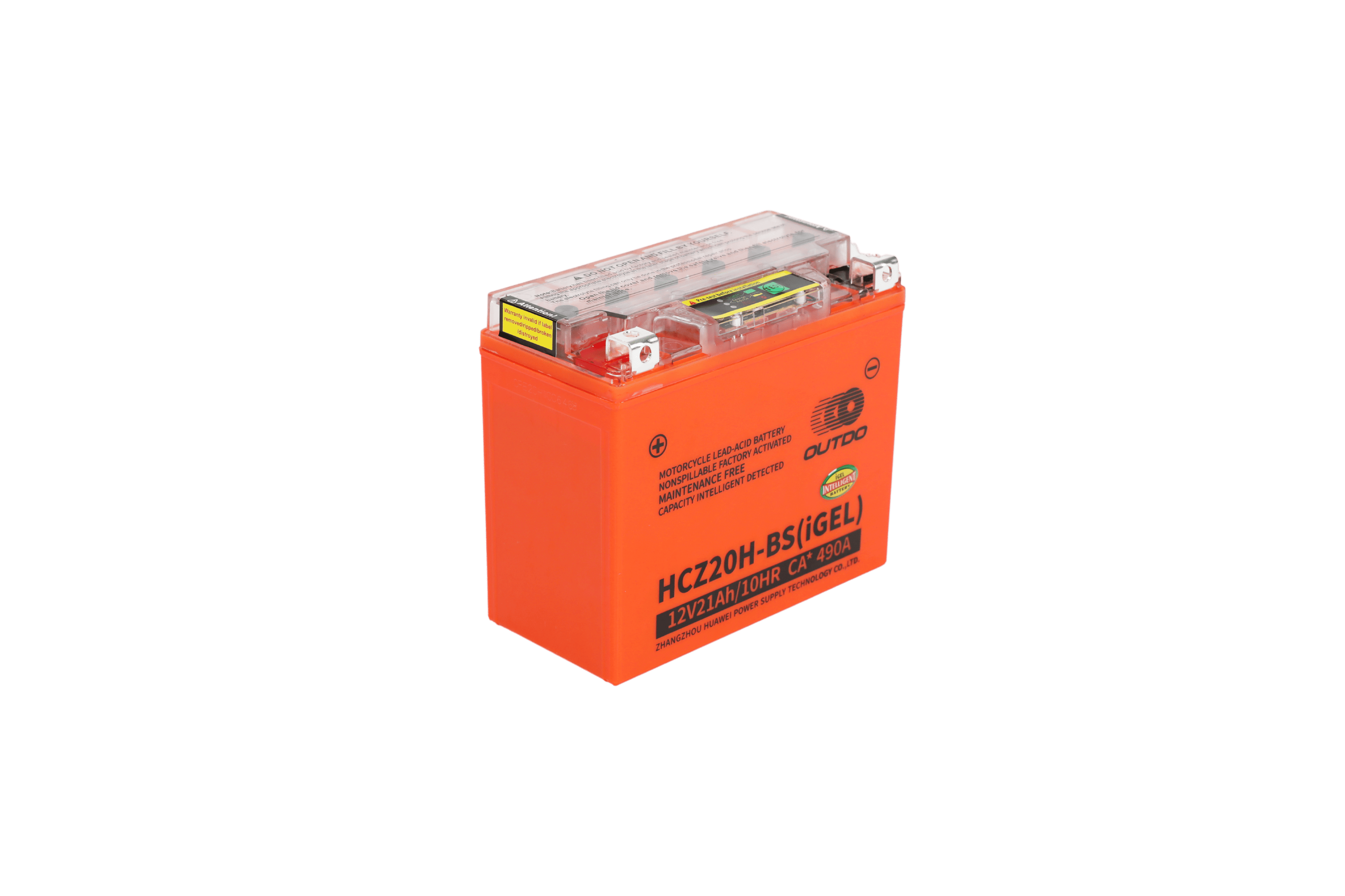 OUTDO HCZ20H-BS(IGEL) Outdo Motorcycle Battery