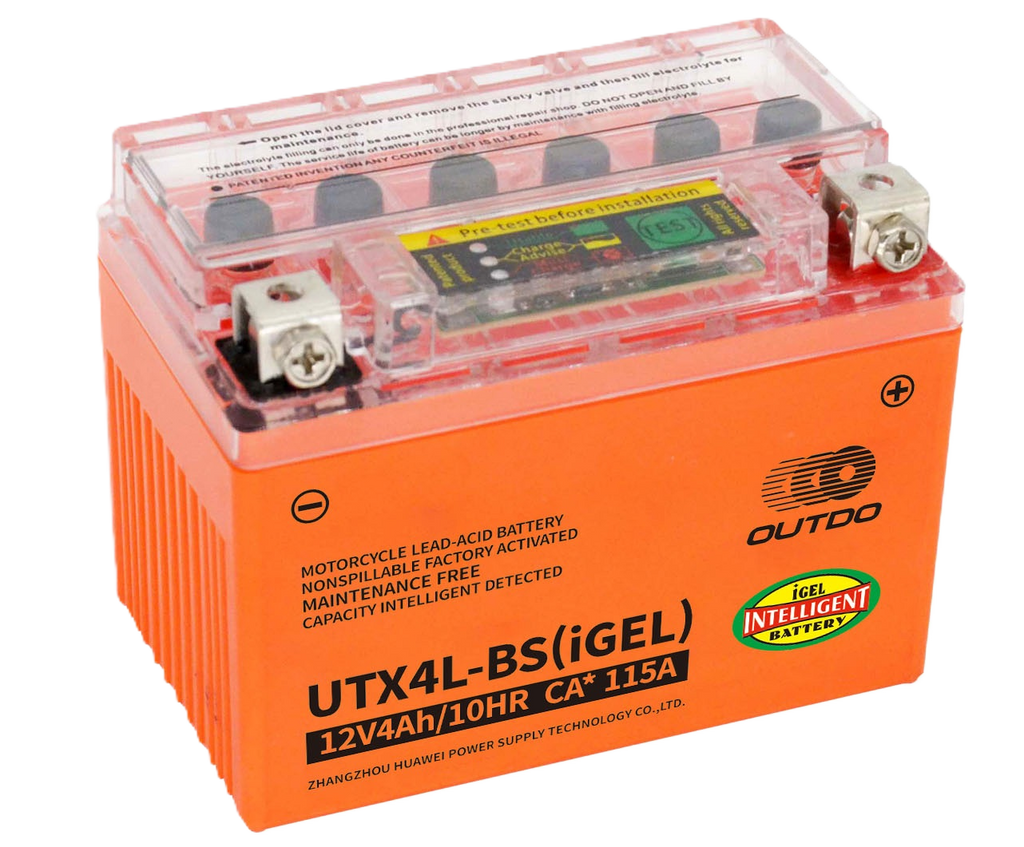 OUTDO UTX4L-BS(iGEL) Motorcycle Battery