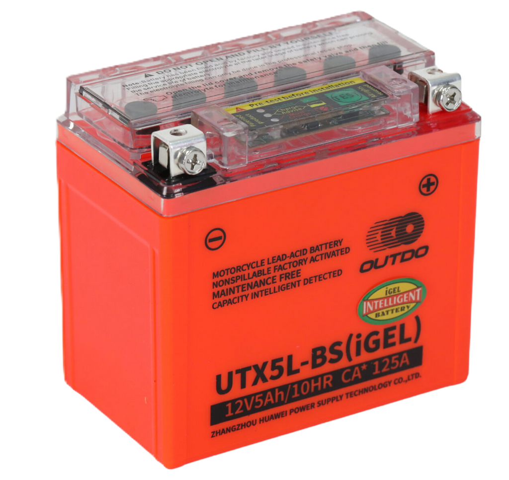 OUTDO UTX5L-BS(iGEL) Motorcycle Battery