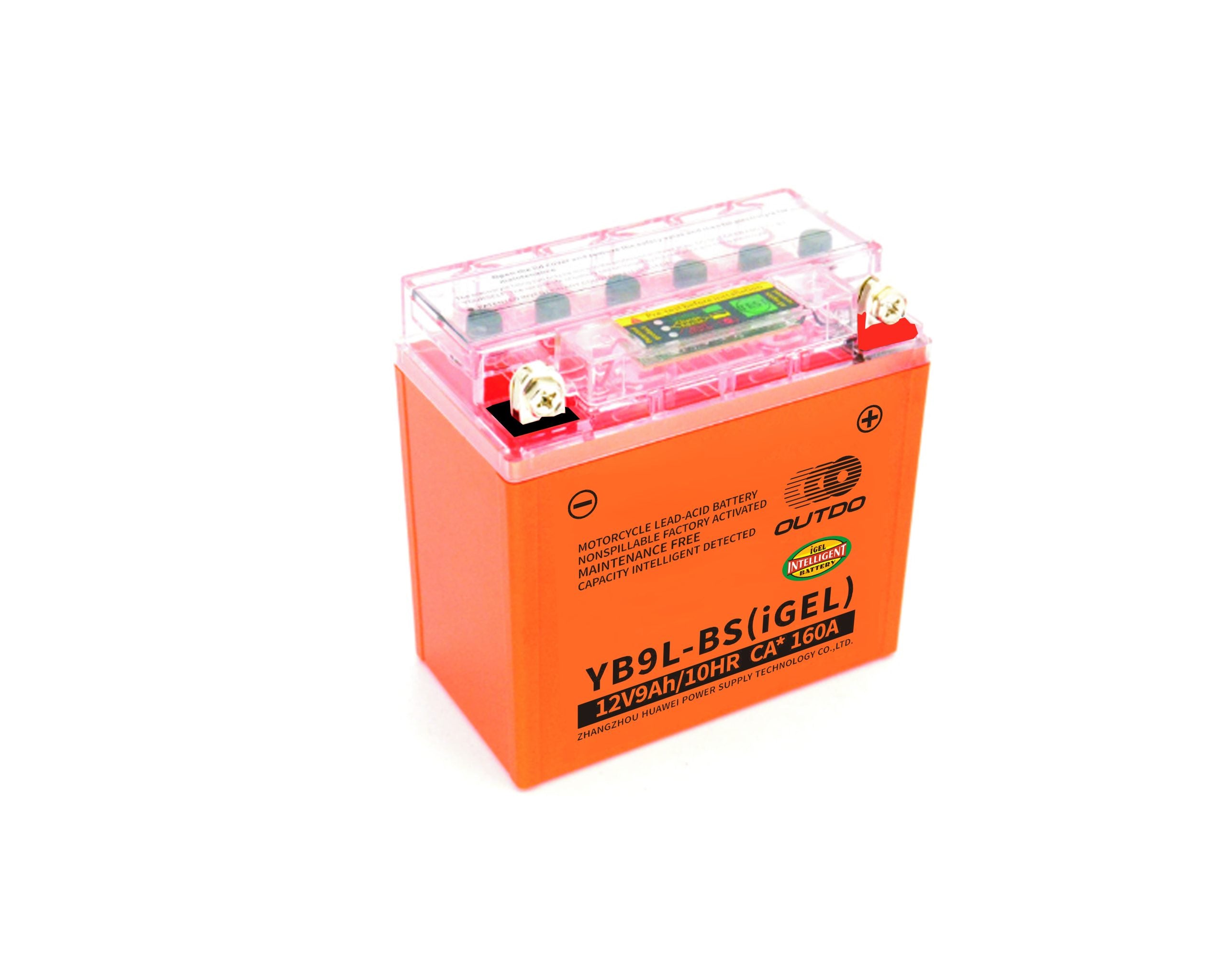 OUTDO YB9L-BS(iGEL) Motorcycle Battery