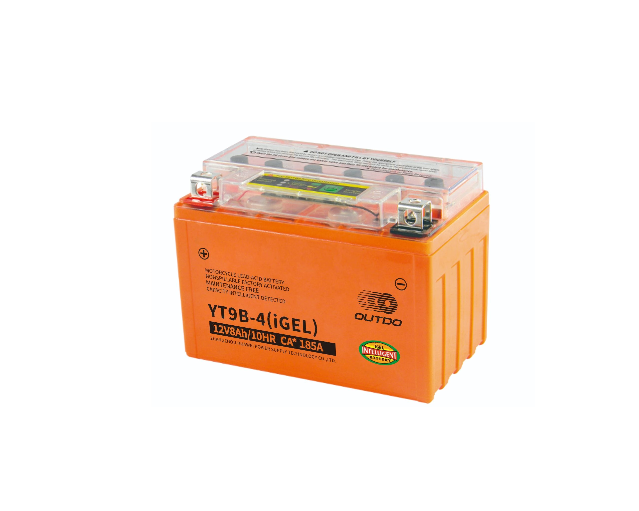 OUTDO YT9B-4(iGEL) Motorcycle Battery